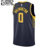 Dres Indiana Pacers Tyrese Haliburton 0 Nike 2022-23 Icon Edition Navy Swingman - Dječji